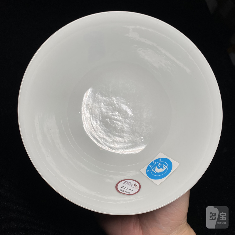 清乾隆 粉彩海晏河清图碗 - 图11